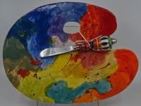 Palette Appetizer Tray - Large by Gail Cheney