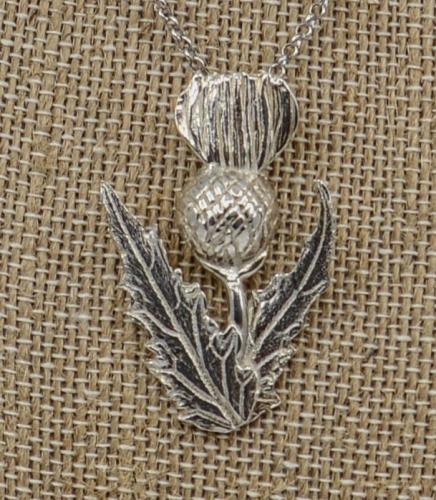 Thistle Pendant Necklace by Marilyn Goff