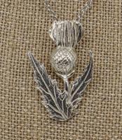 Thistle Pendant Necklace by Marilyn Goff