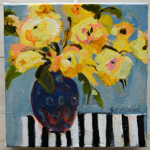 Flower in Vase II by Pat Abernathy