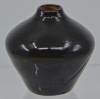 Ebonized Magnolia Spirit Vessel by Raymond Weiss