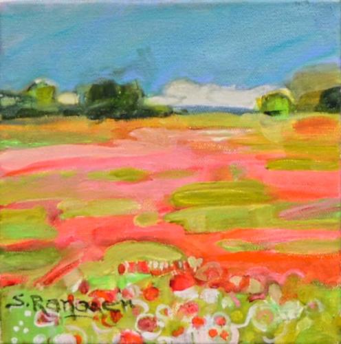 Pink Meadow by Susie Ranager