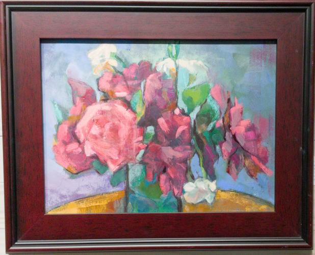 Dizzy Roses by Rosanne Mckenney