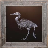 Heron - large by Cym Doggett