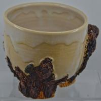 Small Cream Bark Bowl by Megan Gulland Shifflett