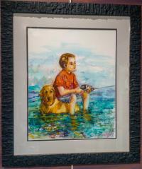 A Boy and His Dog by Patt Odom