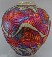 Large Globe Vase - Beach by Bruce Odell
