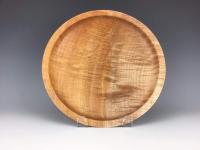 Large Figured Maple Bowl by Michael Ginsberg