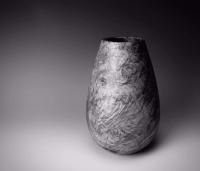 Large Maple Burl Vase by Michael Ginsberg