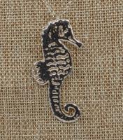 Sea Horse Necklace by Marilyn Goff