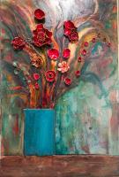 Flowers Ablaze by Brenda Moore