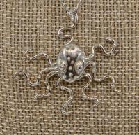 Octopus Necklace large by Marilyn Goff