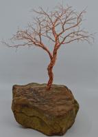 Copper Wire Tree - small by Cym Doggett