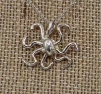 Octopus Necklace small by Marilyn Goff