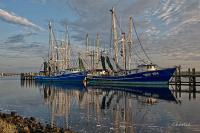 Evening at the Lee Street Dock by Charlie Taylor