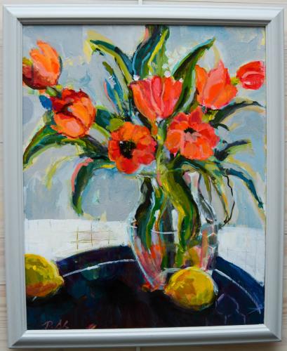 Spring Tulips by Pat Abernathy