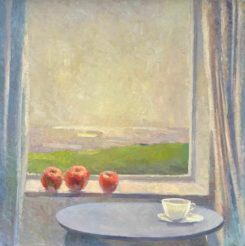 Apples in the Window by Iryna Gusiuk